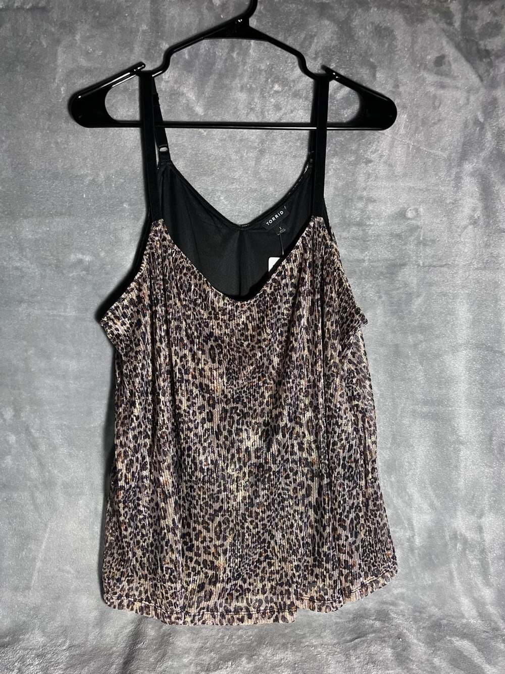 Torrid Leopard Sparkle Swing Cami